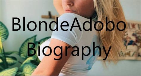 blondeadobo onlyfans|Blonde Adobo OnlyFans Vegas Hotel POV Facial Sextape